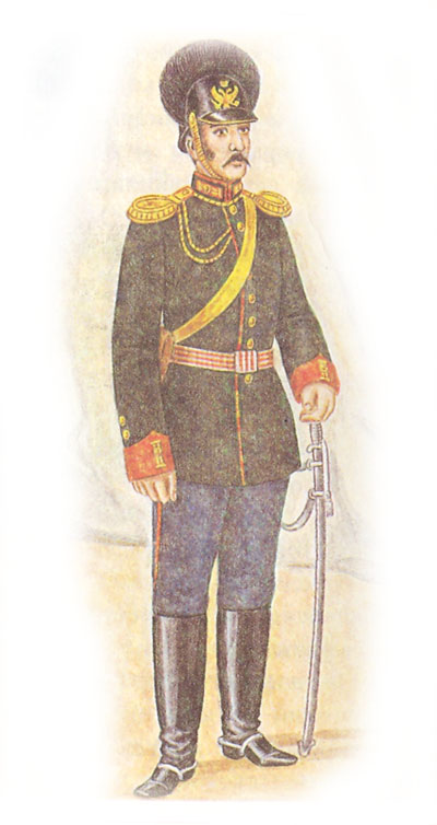 Обер-офицер 1-го лейб-драгунского Московского полка