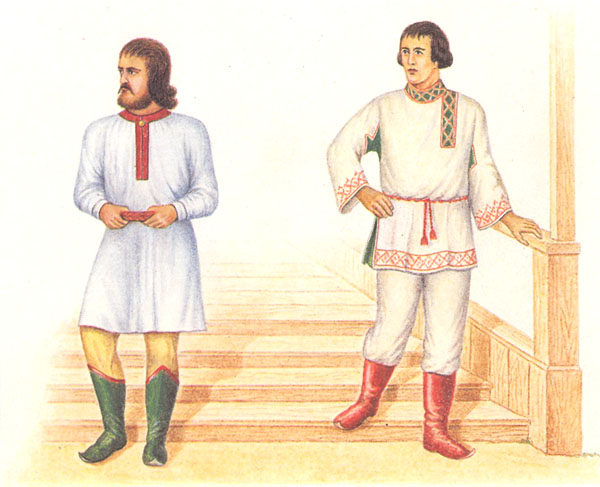 Русская одежда до XVIII столетия