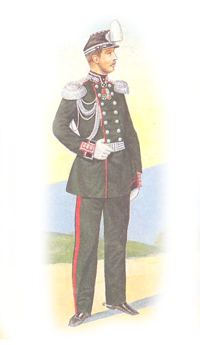 Штаб-офицер Гвардейского генерального штаба в парадной форме