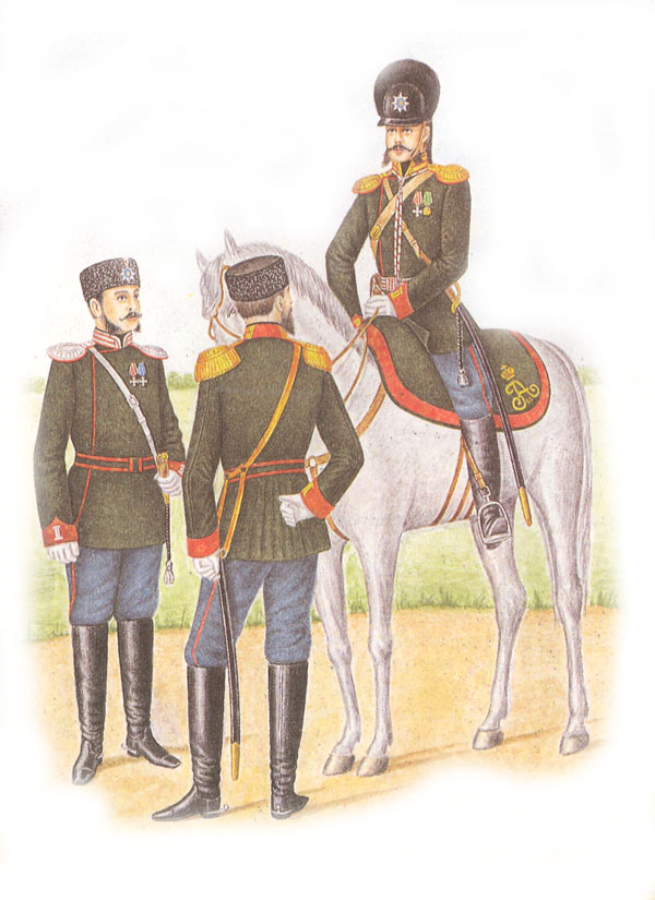 Форма одежды гвардейской кавалерии (приказ по военному ведомству 1882 г. № 86)