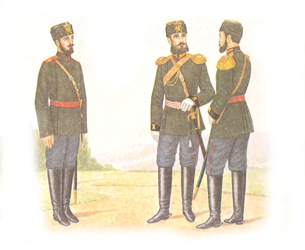 Форма одежды полевой конной артиллерии (приказ по военному ведомству 1882 г. № 325)