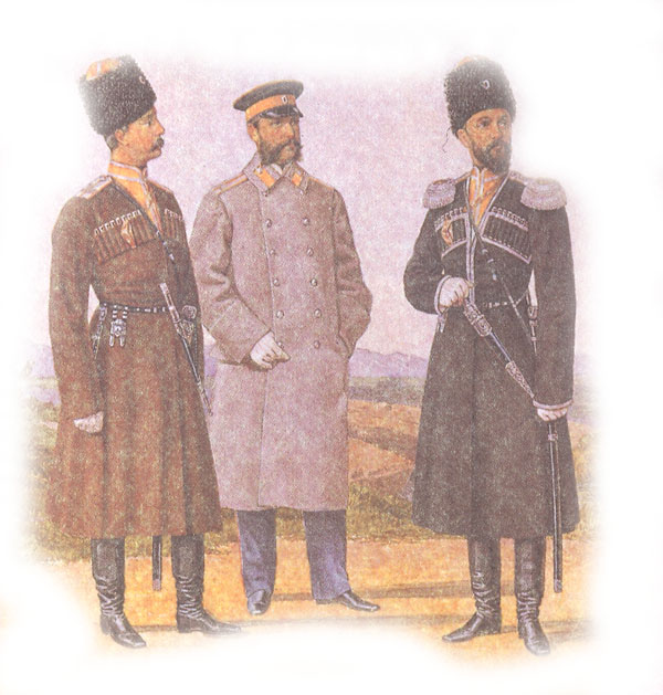 Форма одежды офицеров Туркменского конного дивизиона