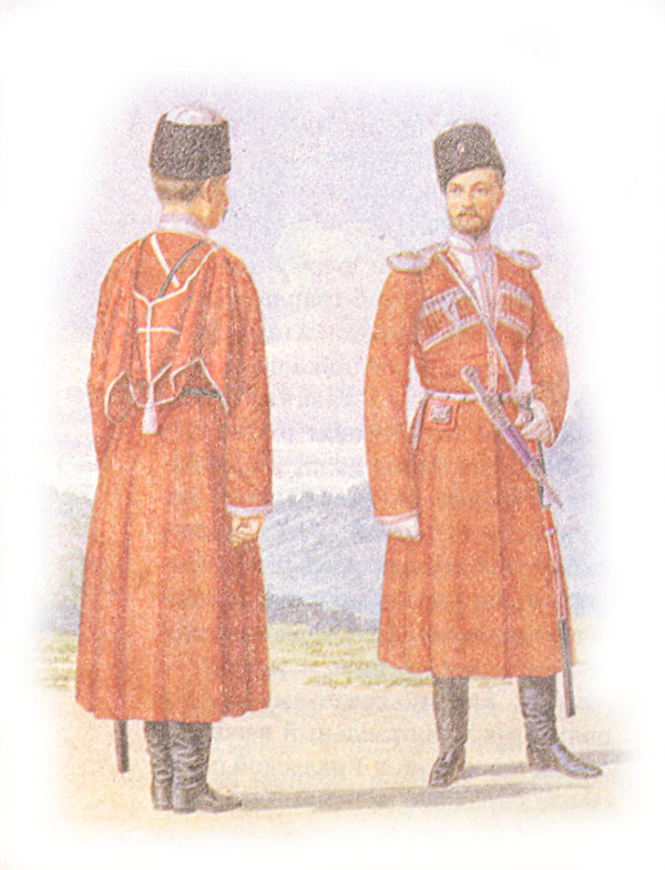 Форма одежды Дагестанского конного полка