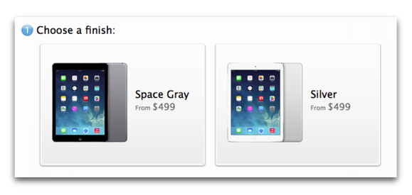 Оба новых iPad выпускаются в космическом сером или серебристом цветах